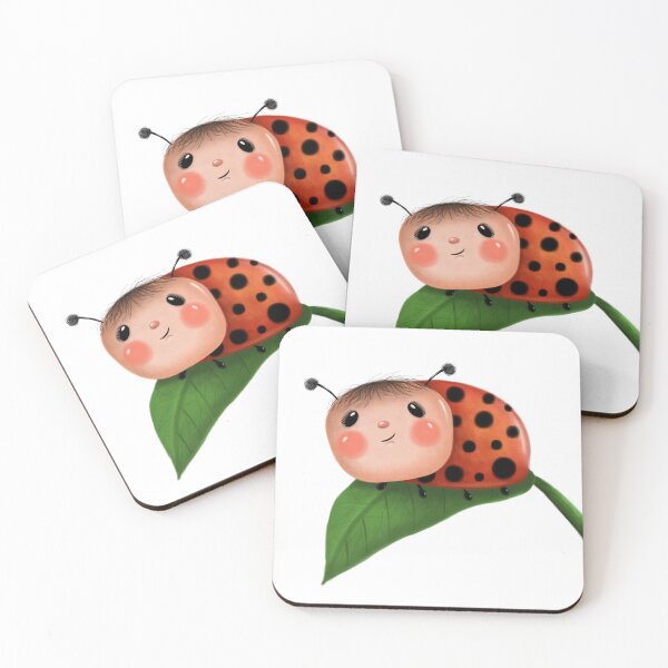 Item preview, Lovely Ladybug Digital Art designed and sold by Fundartcreative.