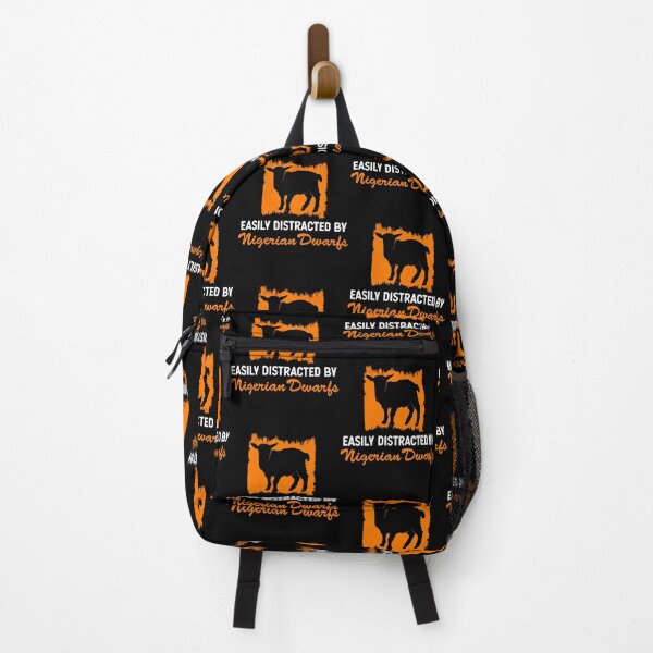 Item preview, Goat Lover Easily Distracted By Nigerian Dwarfs design designed and sold by jakehughes2015.