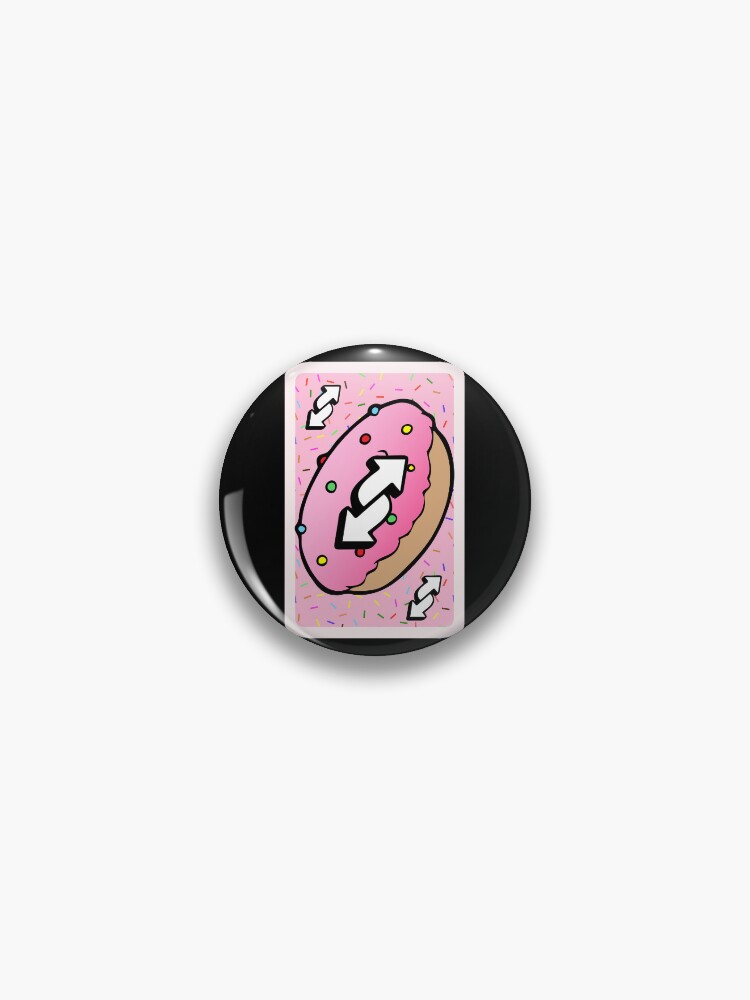 Uno Reverse Card - Donut, Doughnut Sticker for Sale by ladylaughprints