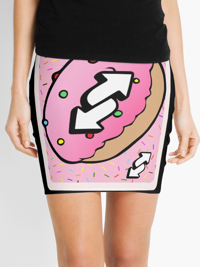 Uno Reverse Card - Donut, Doughnut Sticker for Sale by ladylaughprints