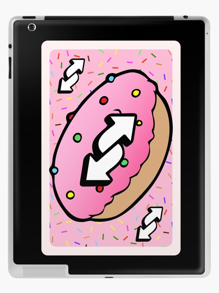 Uno Reverse Card Donut, Uno Reverse Card Doughnut Sticker for Sale by  ladylaughprints