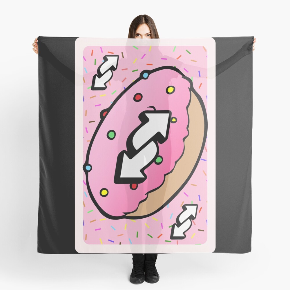 Uno Reverse Card Donut, Uno Reverse Card Doughnut Sticker for Sale by  ladylaughprints