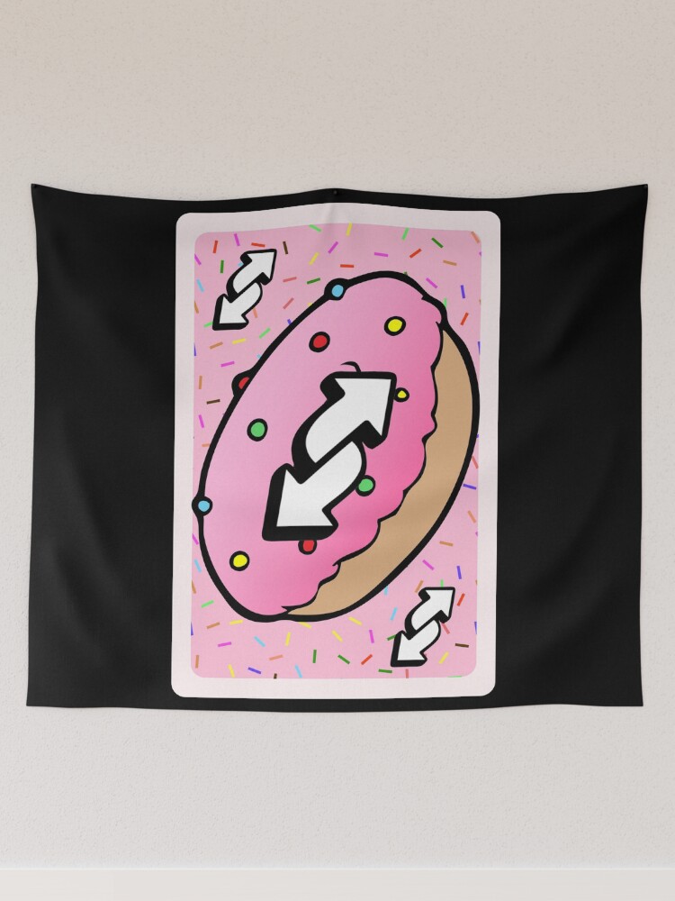 Uno Reverse Card - Donut, Doughnut Sticker for Sale by ladylaughprints