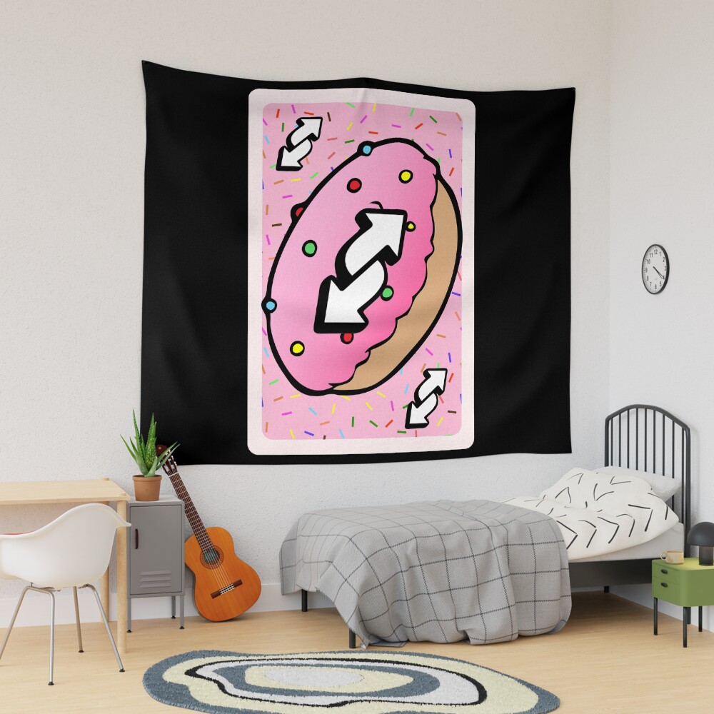 Uno Reverse Card - Donut, Doughnut Sticker for Sale by ladylaughprints