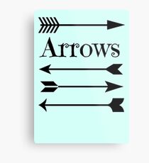 Arrows Metal Print