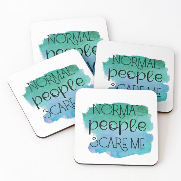 Item preview, Normal People Scare Me - Sarcastic Funny  designed and sold by younghopes.