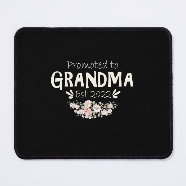 Item preview, Promoted to Grandma Est 2022 New Grandma 2022 Floral Grandmothers designed and sold by Md. Manjur Ahamed.