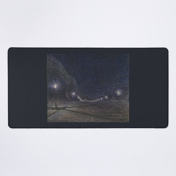 Item preview, Eugène Jansson - Hornsgatan by Night designed and sold by EinsamerBaum.