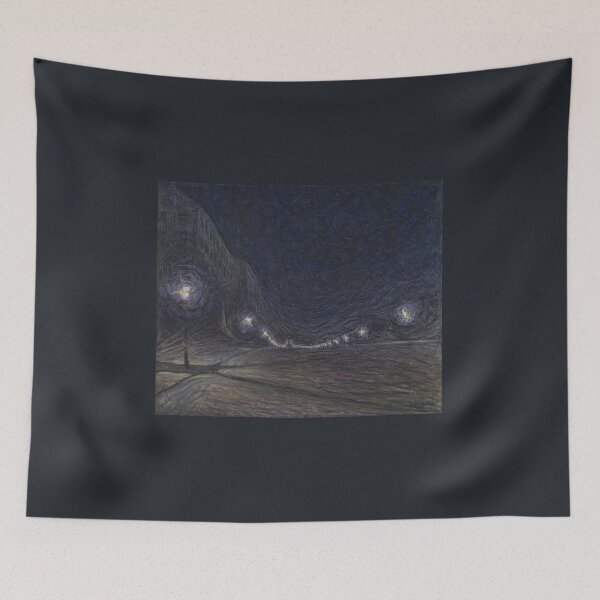 Item preview, Eugène Jansson - Hornsgatan by Night designed and sold by EinsamerBaum.