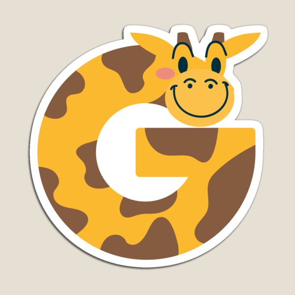 Item preview, ABC for Kids Fun Animals - G designed and sold by HappyDino Studio.