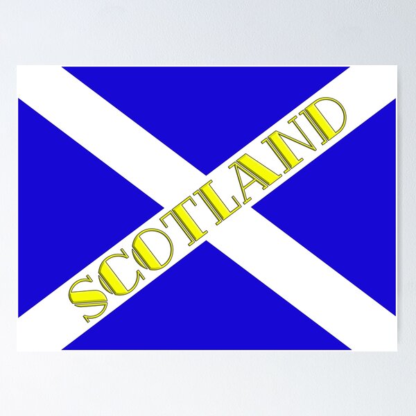 Artikelvorschau,  Andreaskreuz / The Saltire - Schottland entworfen und verkauft von Edpod.