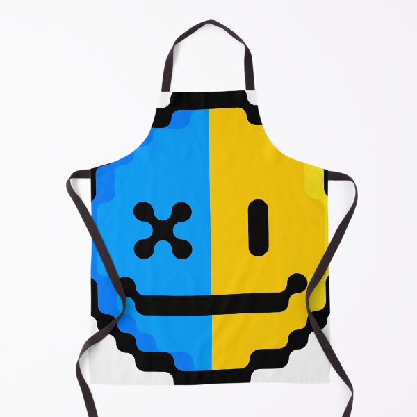 Item preview, wink smile blue and yellow designed and sold by nalpoonggee.
