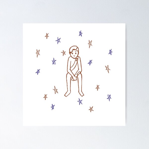 Item preview, Space Star Man (clear) designed and sold by RadiantDuat.