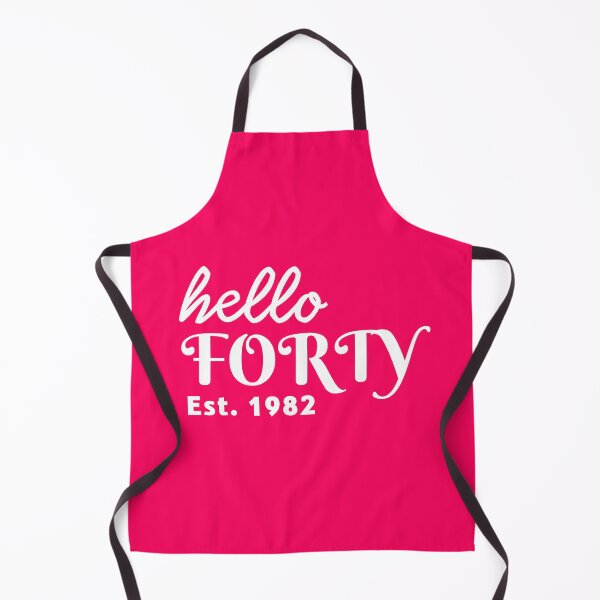Item preview, Hello Forty- 40th Birthday Gift ,Gifts For Birthday, 40 Years Fitted designed and sold by Morana5.