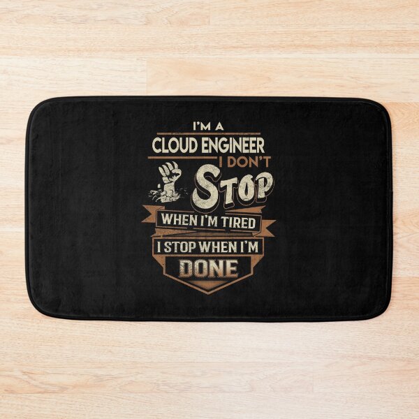 Item preview, Cloud Engineer T Shirt - I Stop When Done Job Gift Item Tee designed and sold by paneczkopat.