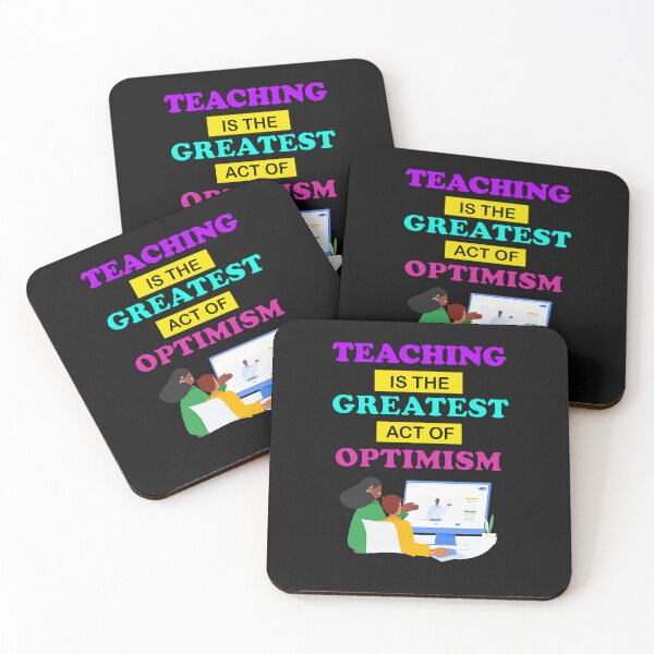 Item preview, teaching is the greatest inspiring teacher quotes design designed and sold by MotiveStuff.