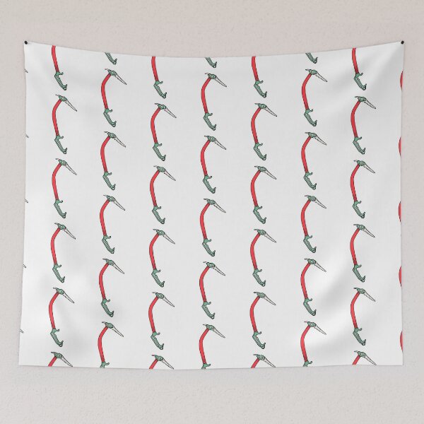 Item preview, Red and Green Ice Tool designed and sold by artbyadeline.