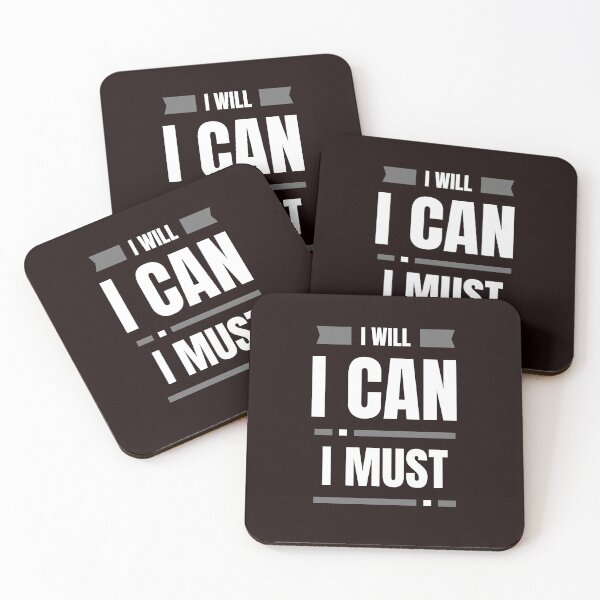 Item preview, Positive. I will. I can. I must. designed and sold by dapperFreestyle.