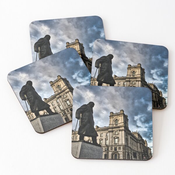 Item preview, Churchill statue near parliament  designed and sold by Ann Biddlecombe.