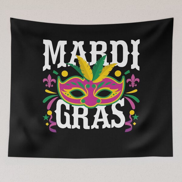 Artikelvorschau, Mardi Gras Karneval Kostüm Maske New Orleans Party Parade entworfen und verkauft von PIODesign.