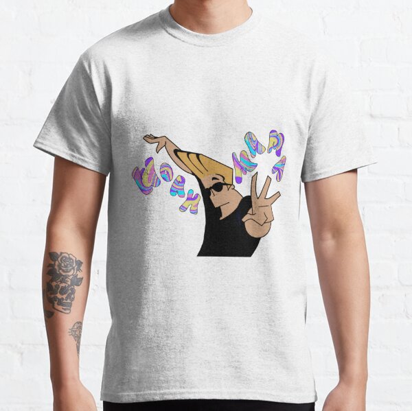 Johnny Bravo T Shirt Iron on Transfer Decal #1