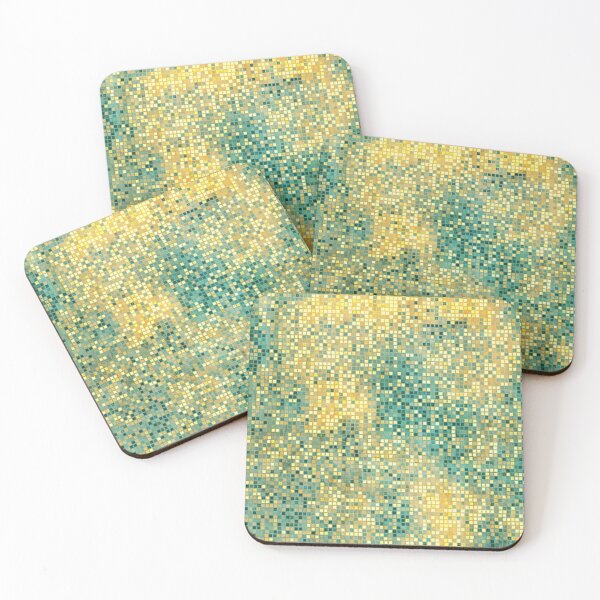 Item preview, Mid Century Modern Geometric Block Print Pattern Mod Design Green Sage designed and sold by Shayna Westfall.