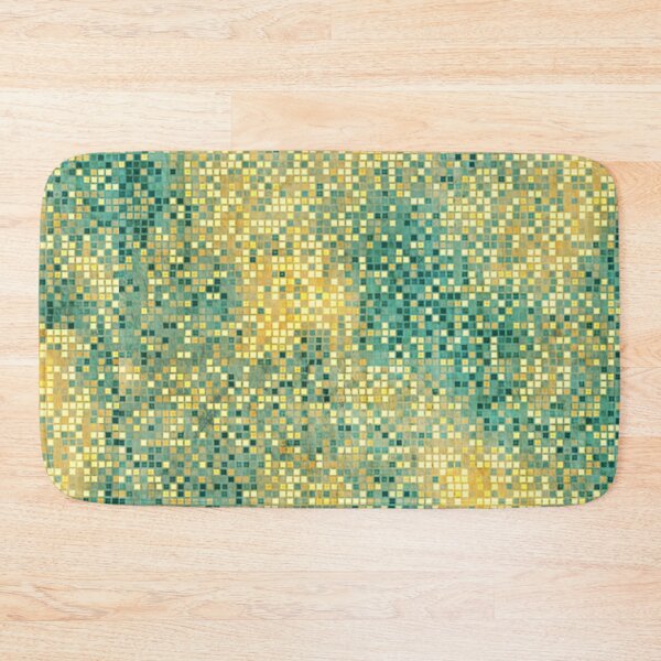 Item preview, Mid Century Modern Geometric Block Print Pattern Mod Design Green Sage designed and sold by Shayna Westfall.