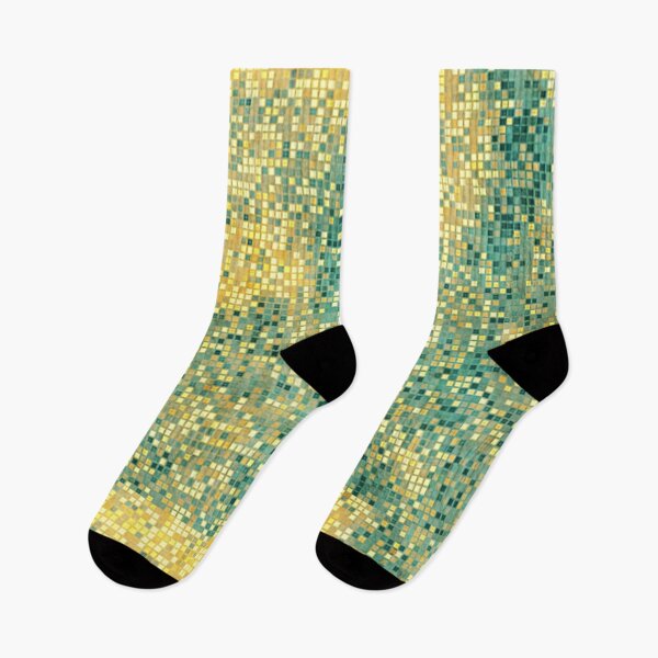 Item preview, Mid Century Modern Geometric Block Print Pattern Mod Design Green Sage designed and sold by Shayna Westfall.