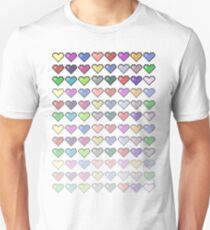 96 hearts Unisex T-Shirt