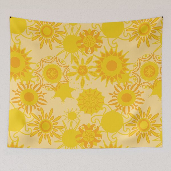 Item preview, Warm Sunny Sunshine Pattern Design designed and sold by NancyMerkle.