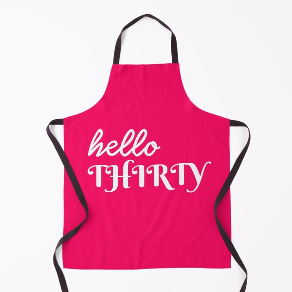Item preview, Hello Thirty - 30th Birthday Gift ,Gifts For Birthday, 30 Years Fitted designed and sold by Morana5.
