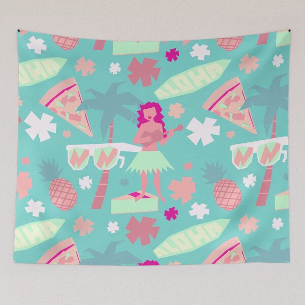Item preview, Aloha pizza Hawaii designed and sold by Yetiland.