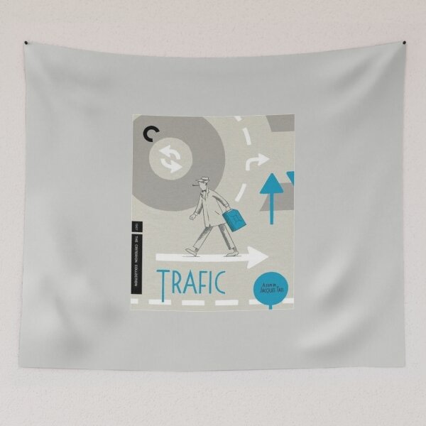 Item preview, Traffic by Jacques Tati Movie Poster designed and sold by EinsamerBaum.