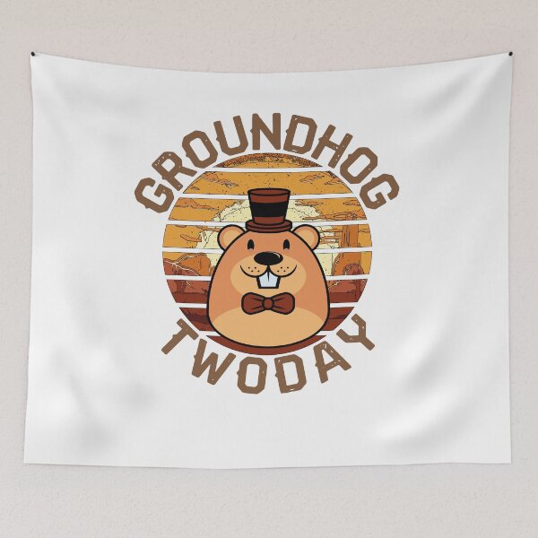 Item preview, Happy Groundhog holiday 2 2 22, Groundhog twoday twosday T-Shirt designed and sold by mountassirmahdi.