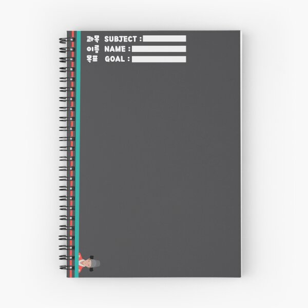 Item preview, Subject, Name and Goal Book designed and sold by h-eonno.
