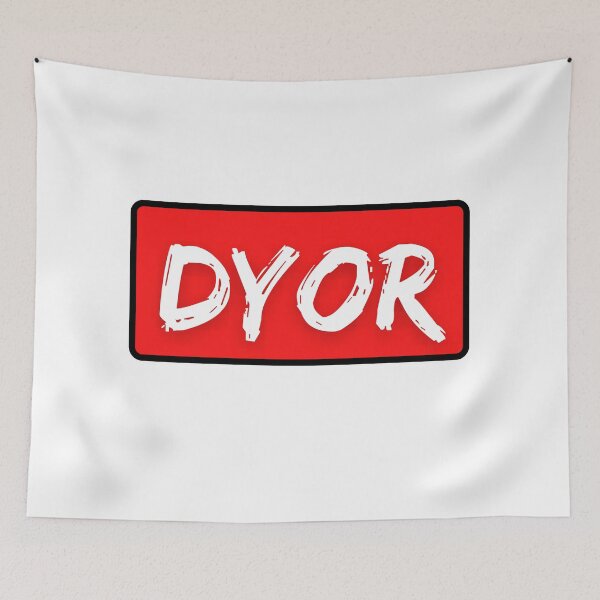 Item preview, DYOR - NFT Quote, NFT Humor, NFT Lovers designed and sold by nft-millionaire.