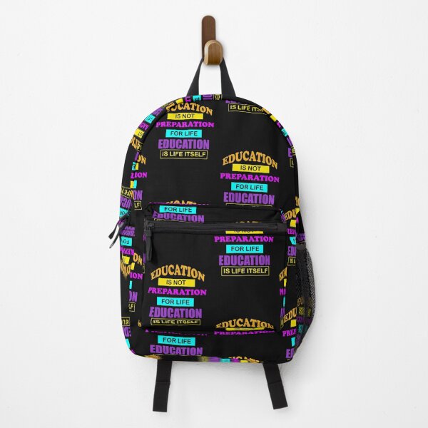 Item preview, Education is not preparation  inspiring teacher quotes design designed and sold by MotiveStuff.