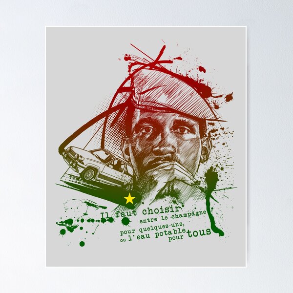 Item preview, Thomas Sankara  designed and sold by Blacklinesw9.