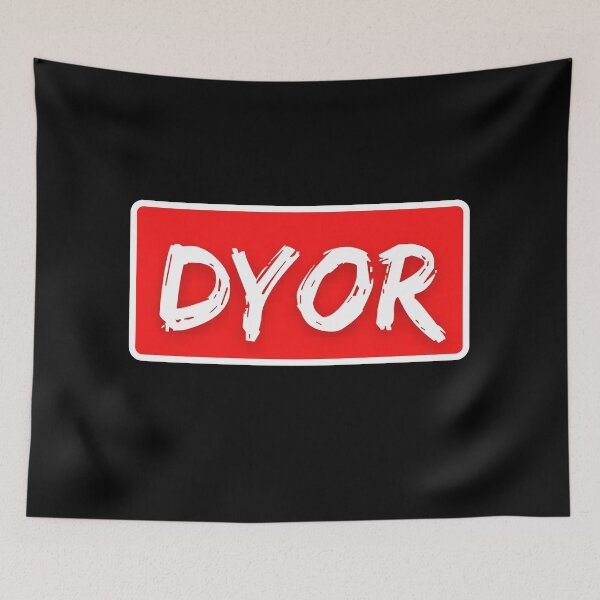 Item preview, DYOR - NFT Quote, NFT Humor, NFT Lovers designed and sold by nft-millionaire.