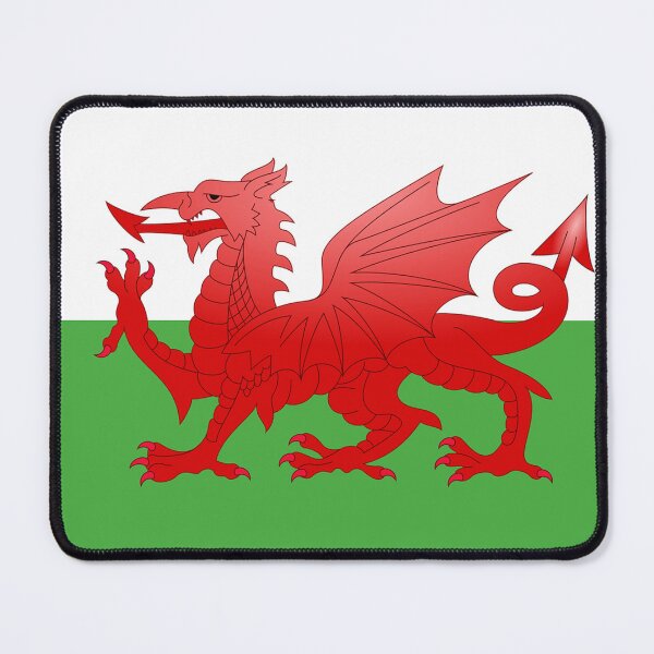 Item preview, The Red Dragon/Y Ddraig Goch - Welsh Flag designed and sold by Edpod.