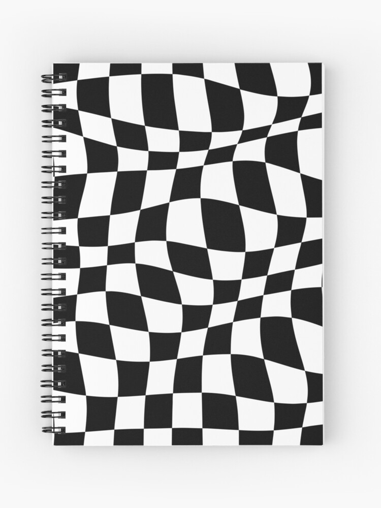 Black and White Checkered Pattern