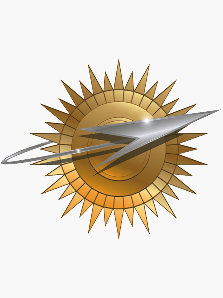 "asimov foundation logo Essential TShirt" Sticker by JasminKluser