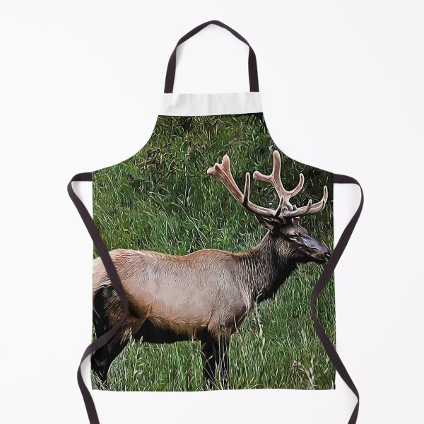 Item preview, Beautiful deer painting on the green meadow designed and sold by kispixart.