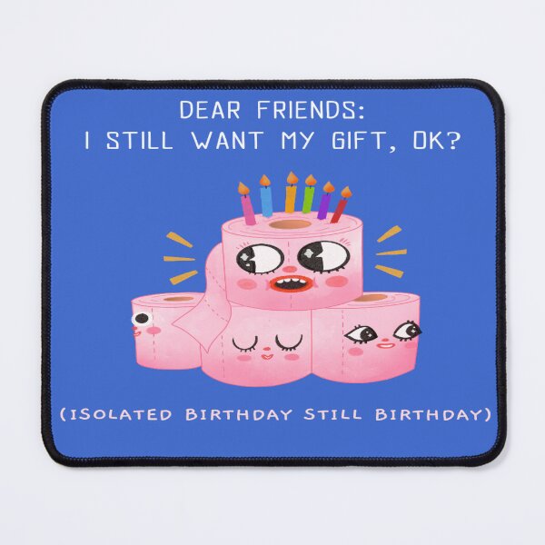 Item preview,  TOILET PAPER BIRTHDAY  designed and sold by RetroPlaceee.