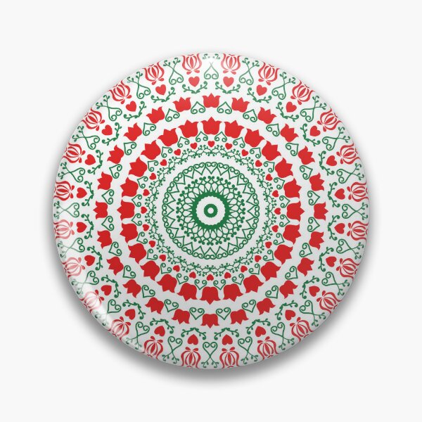 Item preview, Hungarian Folk Inspired Cockade designed and sold by LizsPieces.