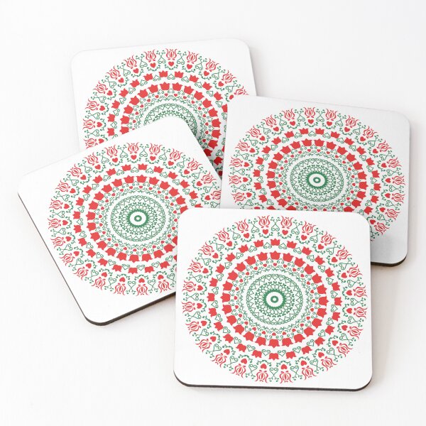 Item preview, Hungarian Folk Inspired Cockade designed and sold by LizsPieces.