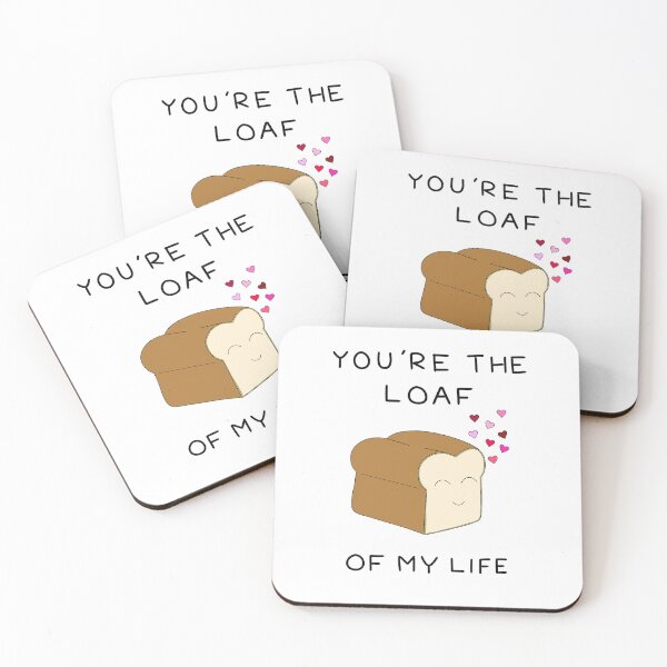 Item preview, You're The Loaf Of My Life Valentine's Day Card Cute Pun designed and sold by RumRagephotos.
