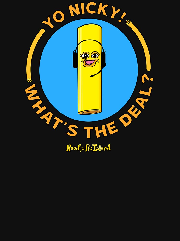 Thumbnail 7 of 7, Active T-Shirt, Noodle Pie Island | Yo Nicky Whats designed and sold by NoodlePieIsland.