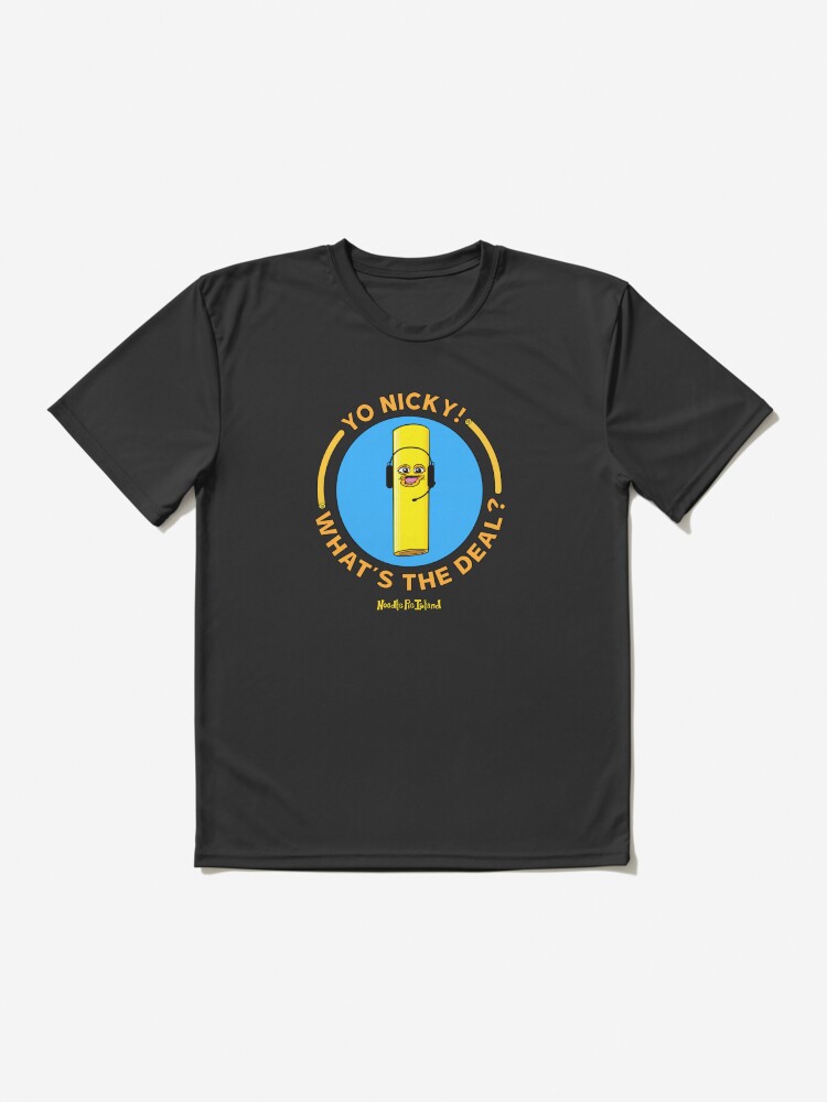 Thumbnail 2 of 7, Active T-Shirt, Noodle Pie Island | Yo Nicky Whats designed and sold by NoodlePieIsland.