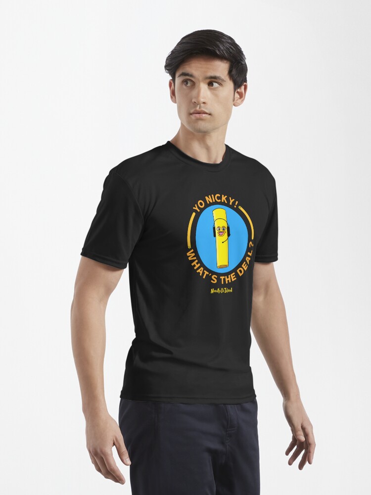 Thumbnail 3 of 7, Active T-Shirt, Noodle Pie Island | Yo Nicky Whats designed and sold by NoodlePieIsland.